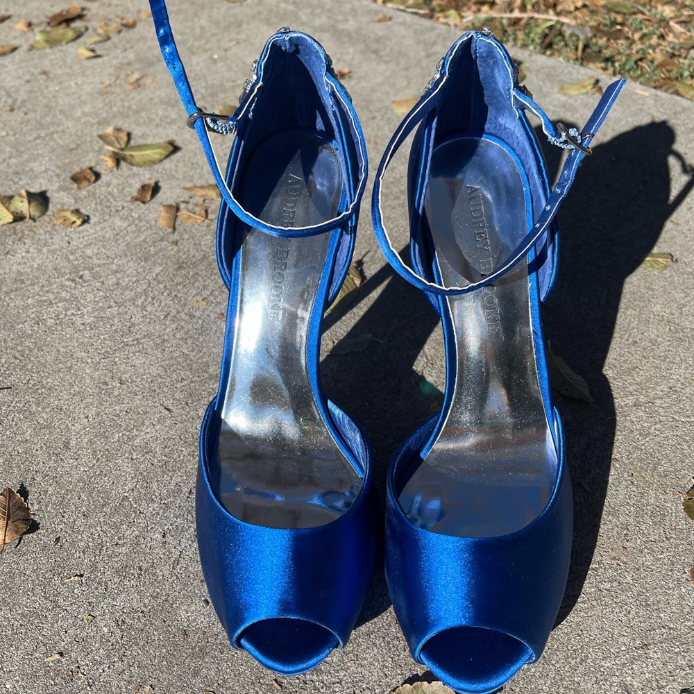 Blue heels